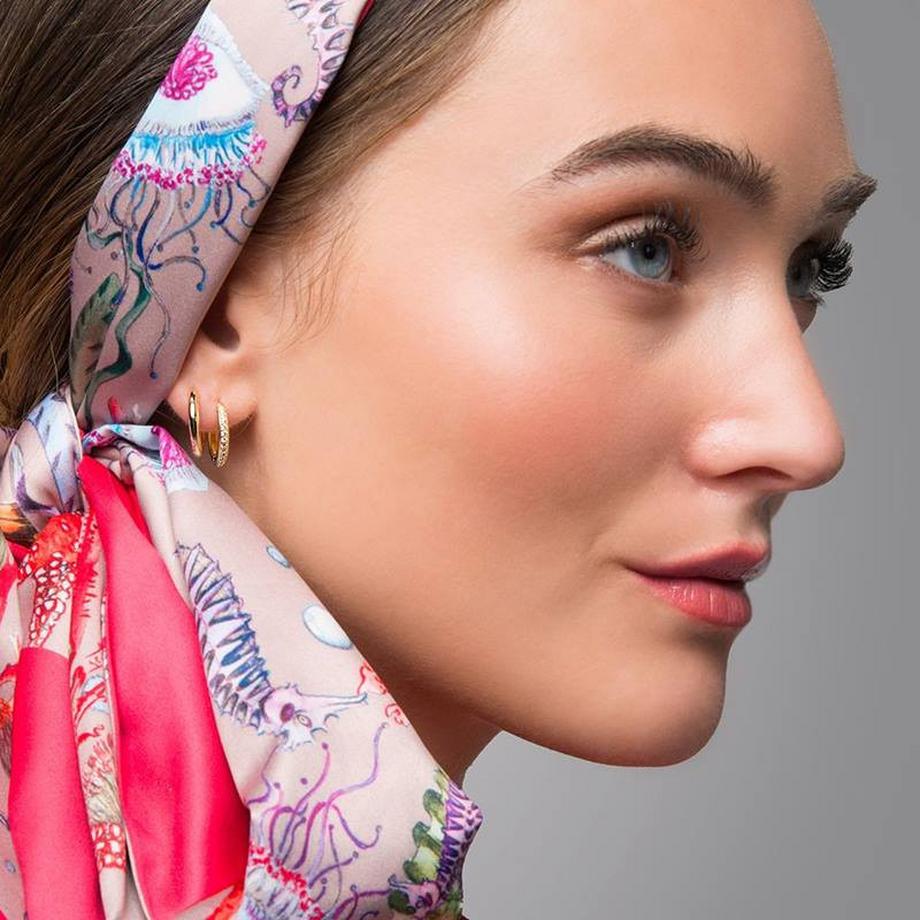 Engelsrufer  Cr�ole ERE-LOLA-ZI-CR-16 Boucles d'oreilles avec zirconiums pour 