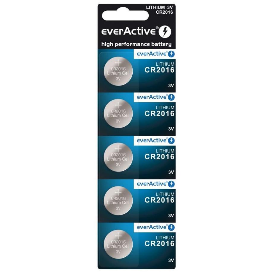 Pricenet  Batterie everActive litowa CR2016 blister 5szt. 