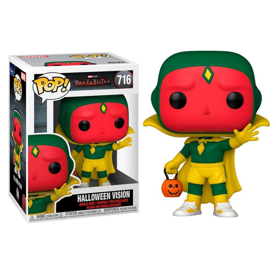 Funko  POP Figur Marvel WandaVision Vision Halloween 