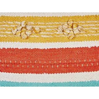 Beliani Cuscino decorativo en Cotone Boho DICLIPTERA  