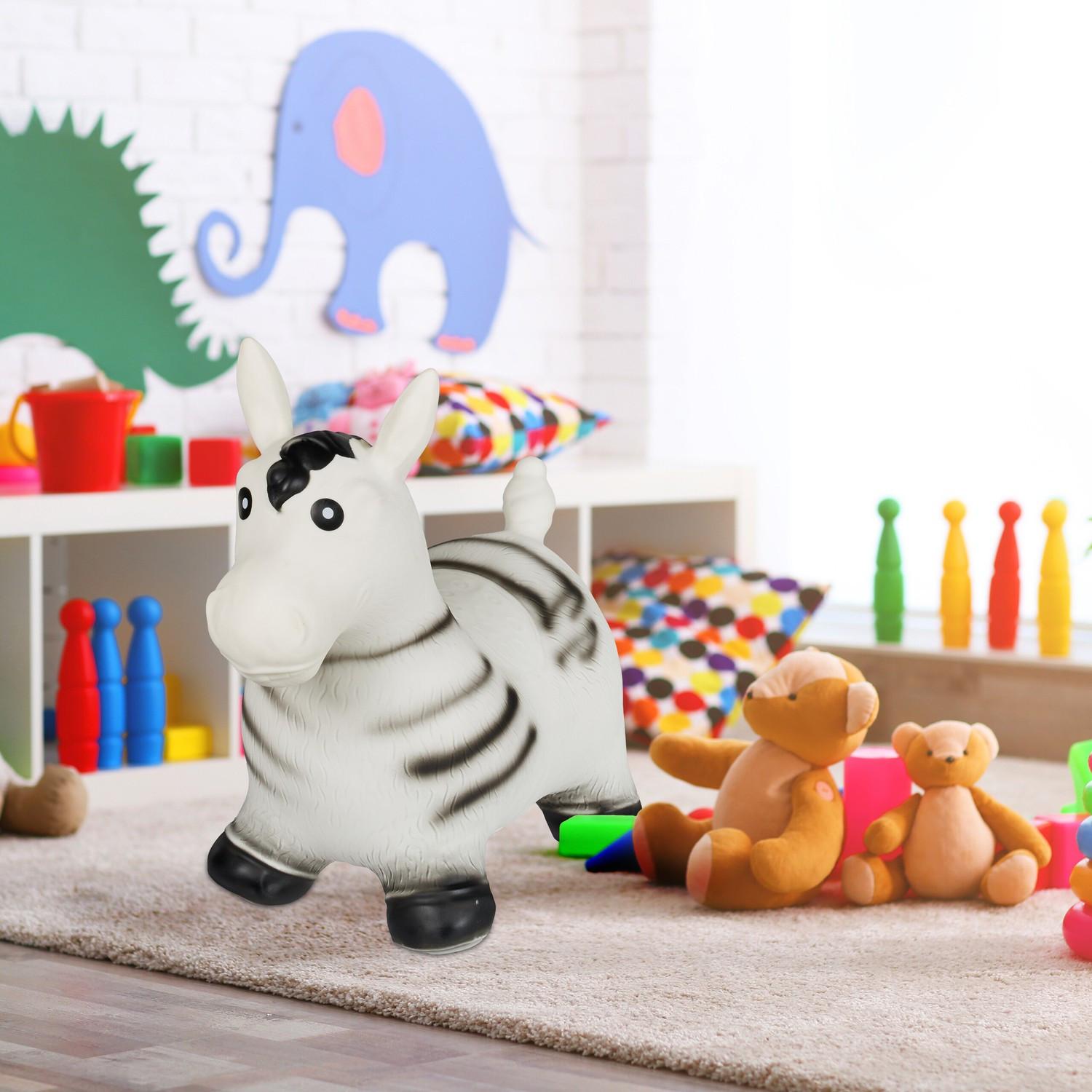 Northix  Springendes Zebra 