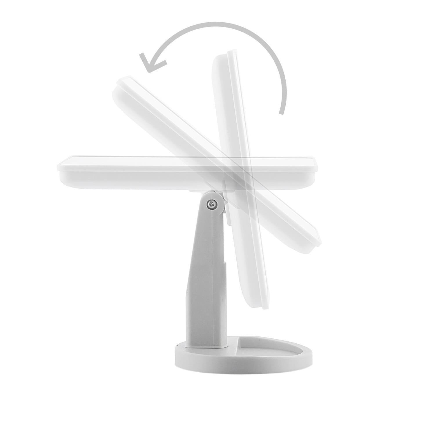 InnovaGoods Verstellbarer Schminkspiegel mit LED  