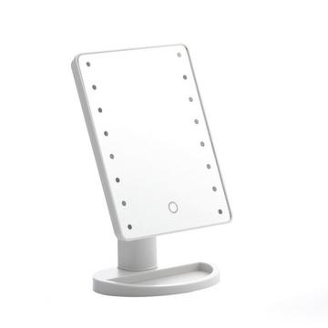Specchio per il trucco regolabile con LED