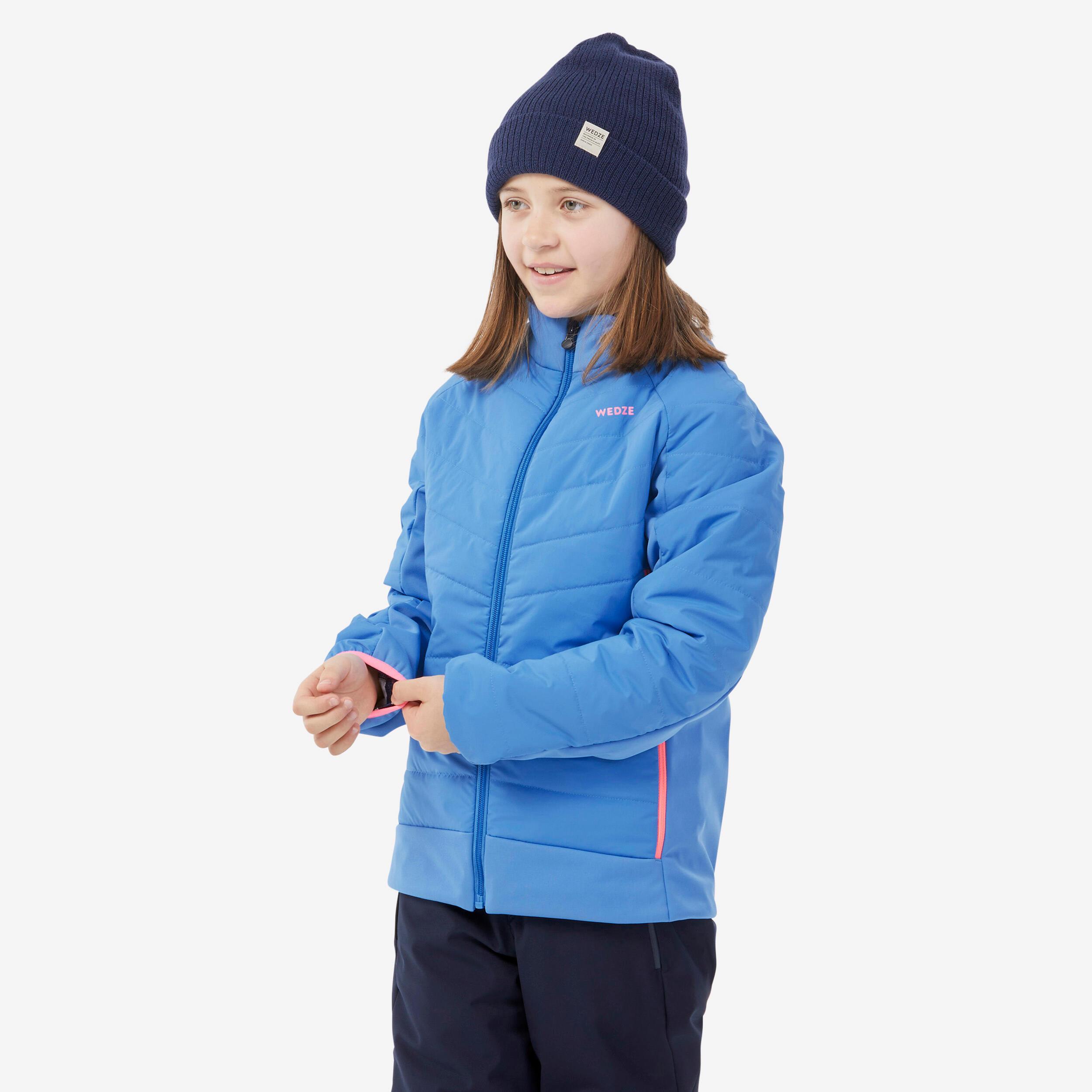 Image of Wattierte Jacke - 900 Unisex Blau Bedruckt 8A