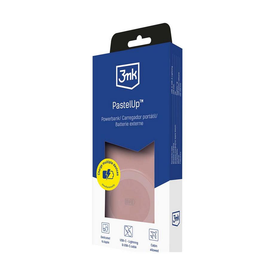 3mk Protection  Powerbank 10000mAh MagSafe PastelUp 22.5W 