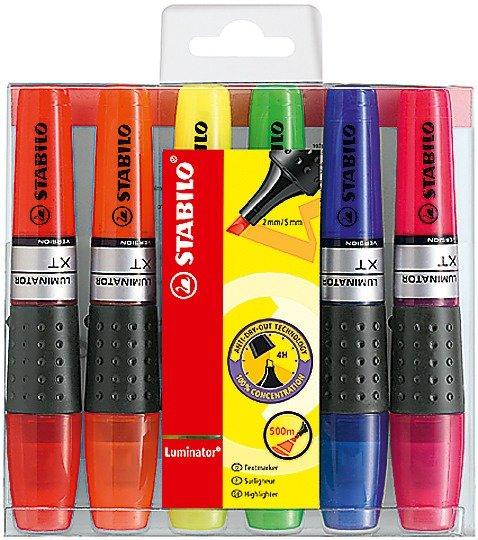 STABILO STABILO Textmarker LUMINATOR  6 Farben ass.  