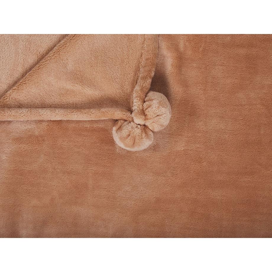 Beliani Couverture Polaire Moderne TERKE en Polyester  