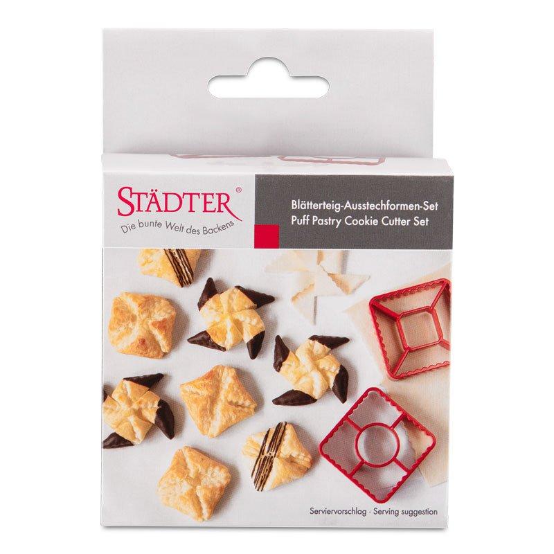 Städter Blätterteig Windrad Ausstecher, 2 Stück  