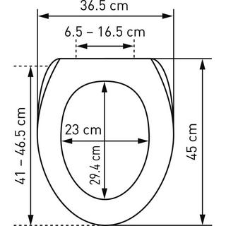 diaqua WC-Sitz Nice Slow Down Rose  