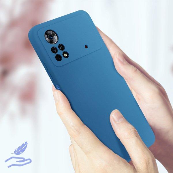 Avizar  Cover Xiaomi Poco X4 Pro 5G Azzurra 