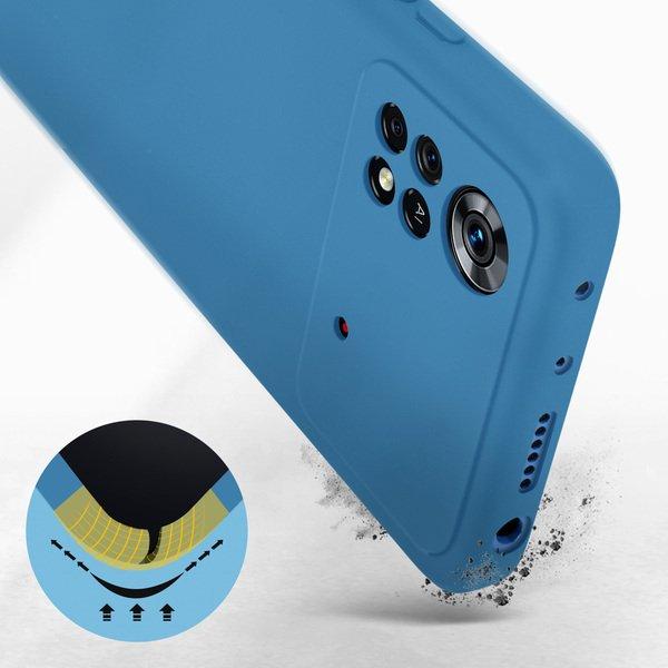 Avizar  Cover Xiaomi Poco X4 Pro 5G Azzurra 