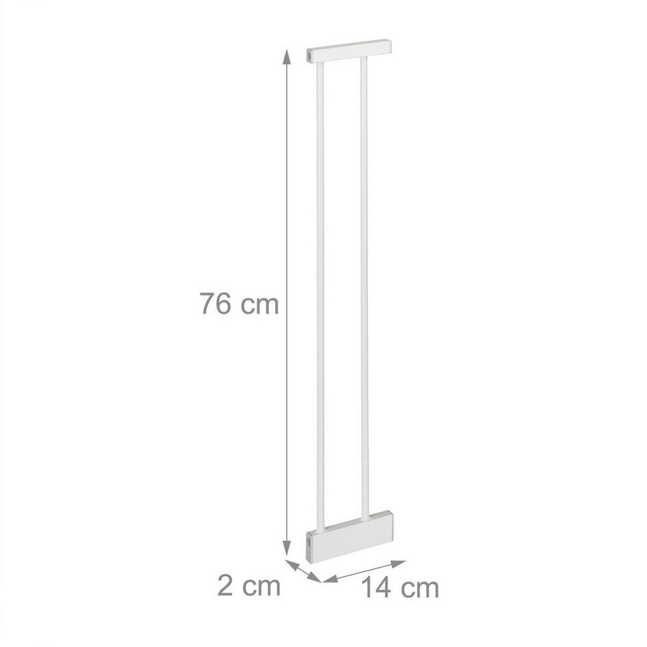 Northix  Ausziehbarer Türschutz ohne Bohren 