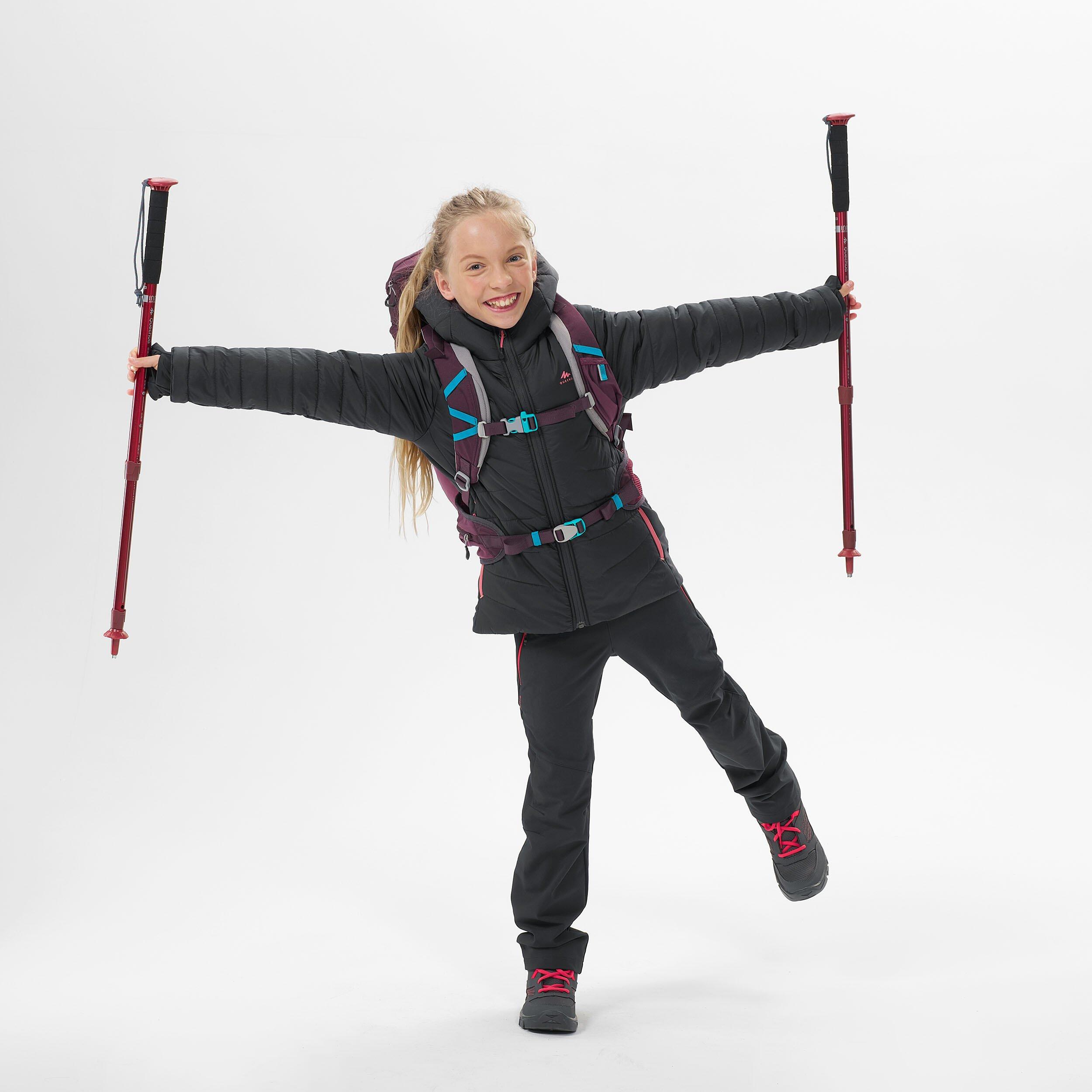 Image of Wattierte Jacke - Hybrid Unisex Taubengrau 149-159CM