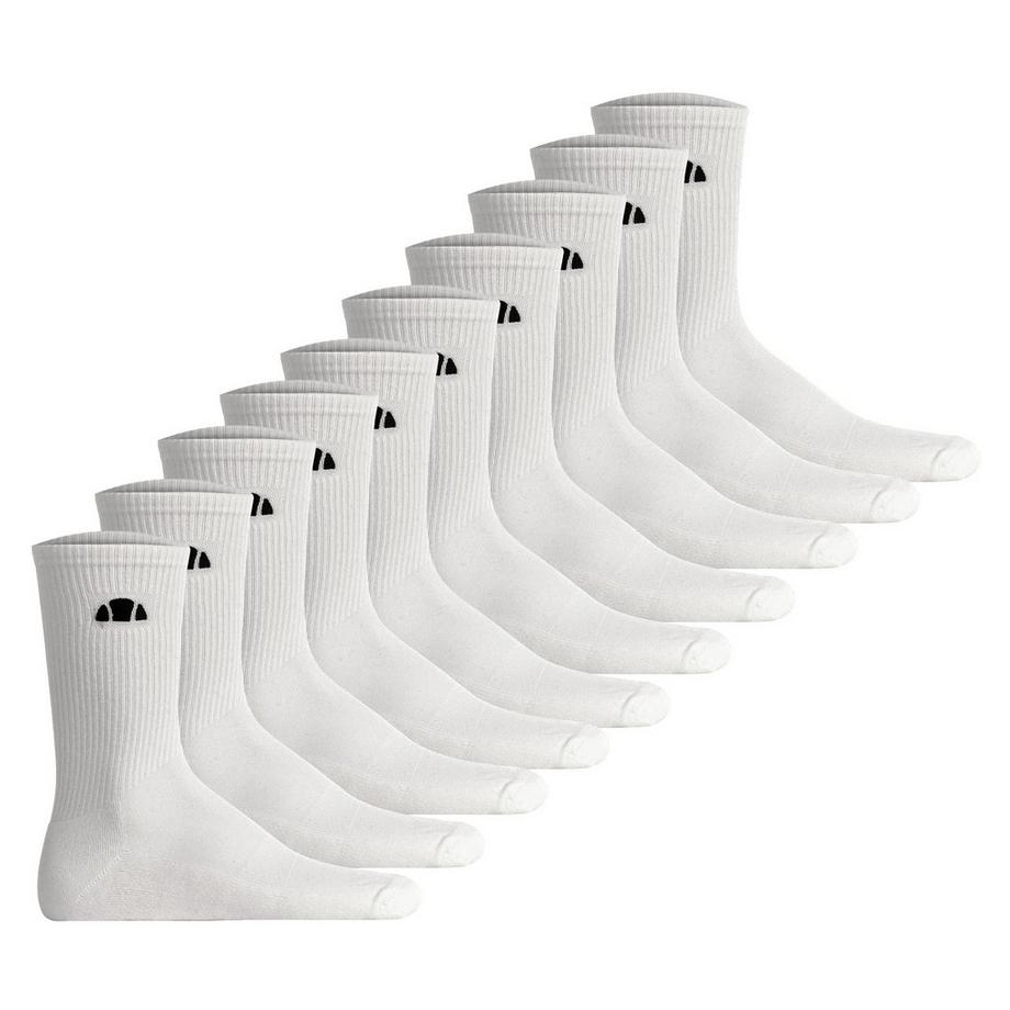 Chaussettes  Pack de 10 Confortable à porter-ALACRE Crew Socks 10P