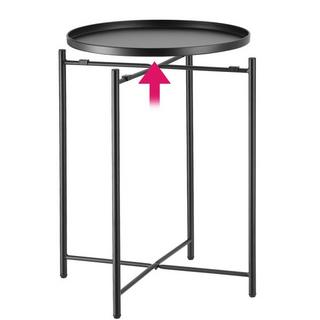 Tectake Table d’appoint CHESTER 45,5x45,5x53cm  