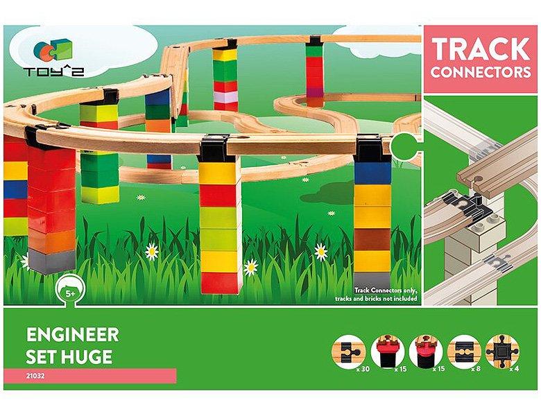 Image of Schienenverbinder Engenieur Paket (72Teile)