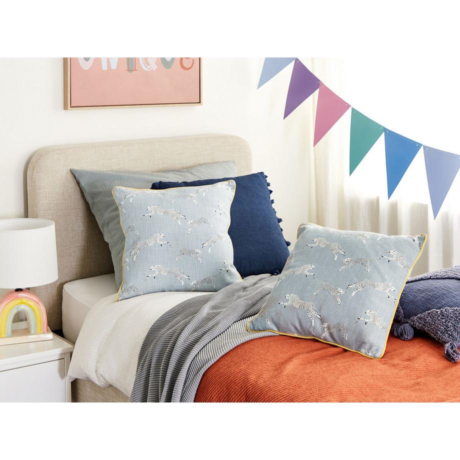 Beliani Dekokissen 2er Set aus Baumwolle Modern ARALES  