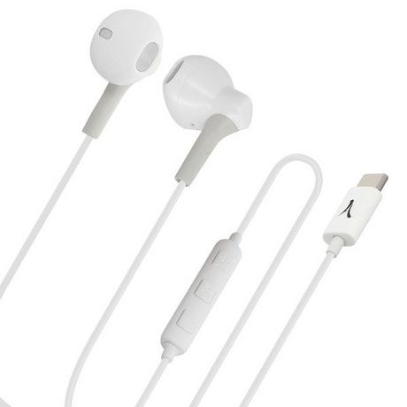 Akashi  Auricolari Auricolari USB-C Akashi White 