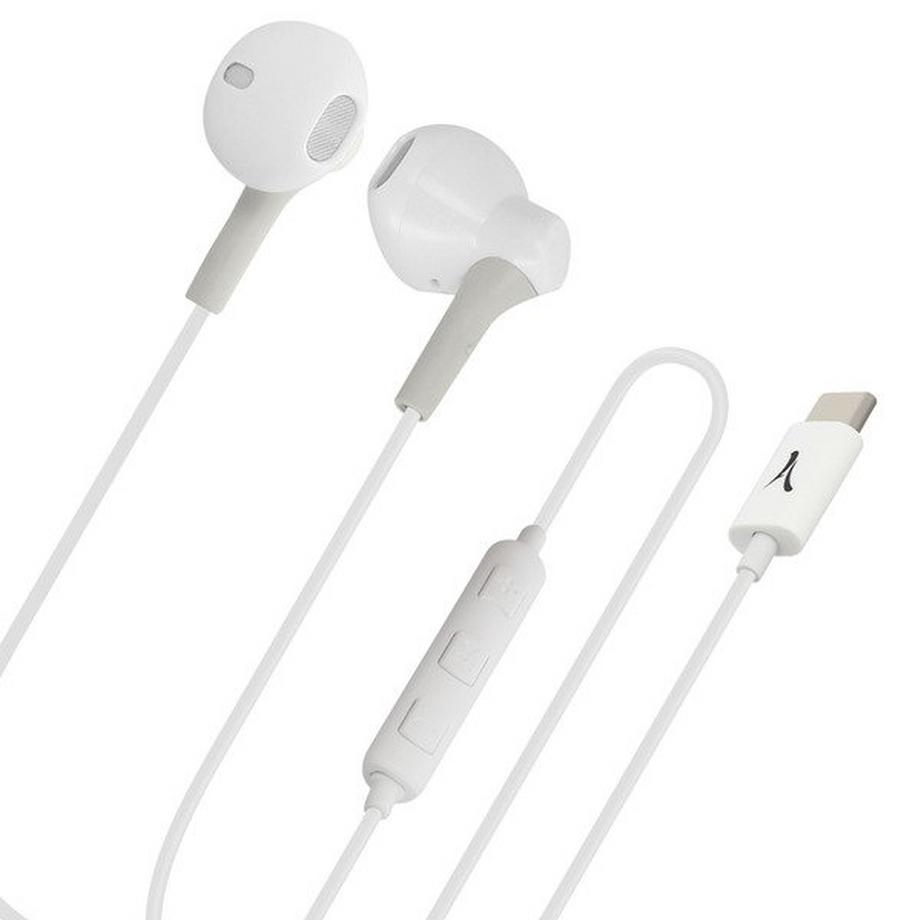 Akashi  Auricolari Auricolari USB-C Akashi White 