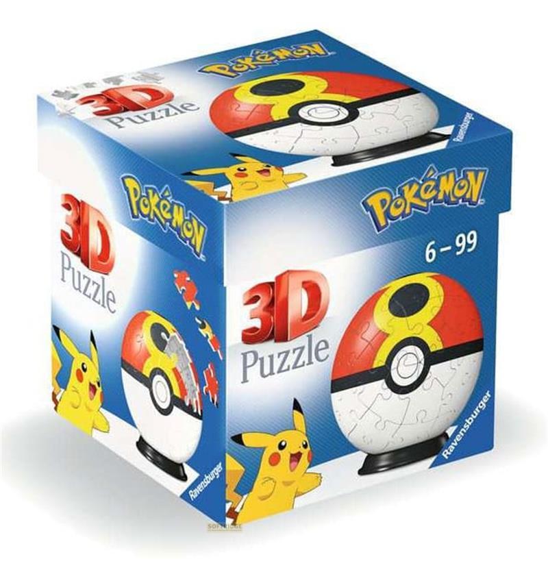 Ravensburger  3D Puzzle Pokéballs: Wiederball (55 Teile) 