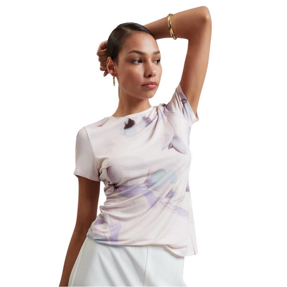 TED BAKER T-Shirt Motif Floral Ajusté  