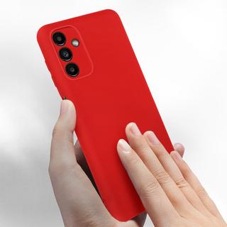 Avizar  Cover Silicone Galaxy A33 5G Rossa 