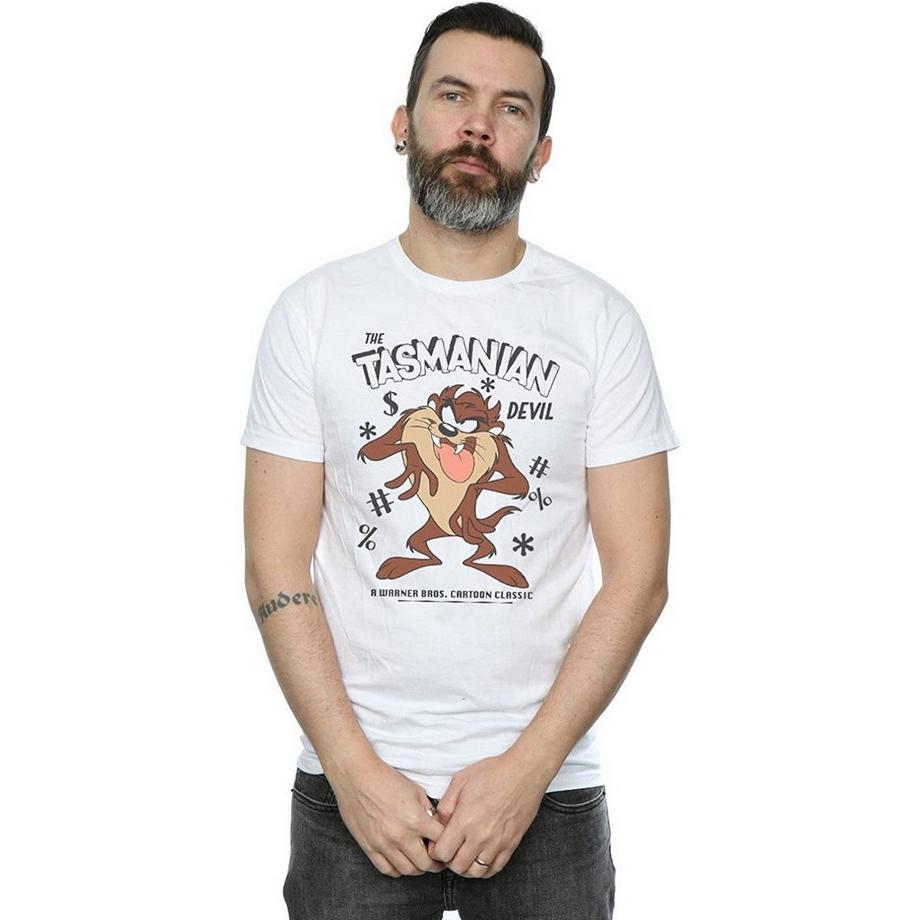 LOONEY TUNES The Tasmanian Devil Grafik Print T-Shirt  