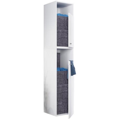 VCM Stoff Wäscheschrank Wäschetruhe Wäschebox Wäschekorb Stoffbox Wäsche Dreso XXL2f  