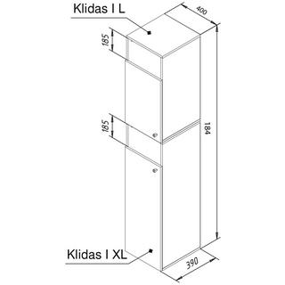 VCM Stoff Wäscheschrank Wäschetruhe Wäschebox Wäschekorb Stoffbox Wäsche Dreso XXL2f  