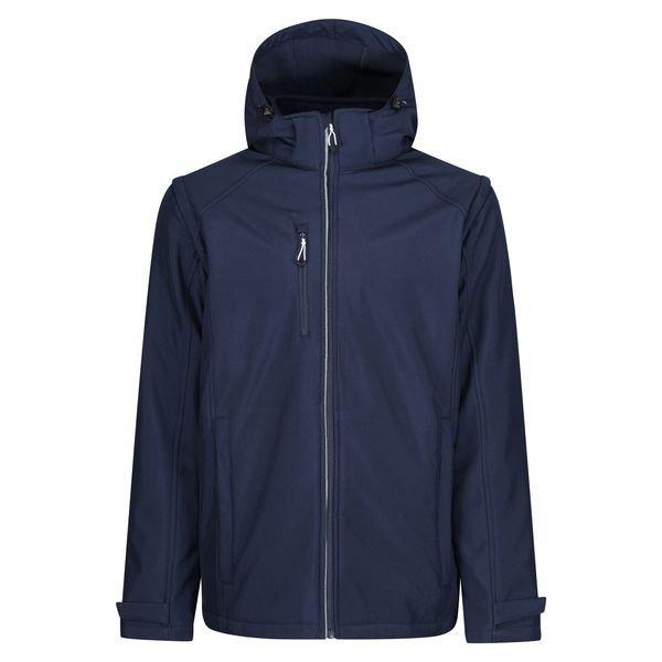 Image of Erasmus Softshelljacke 4in1 Herren Marine XXL