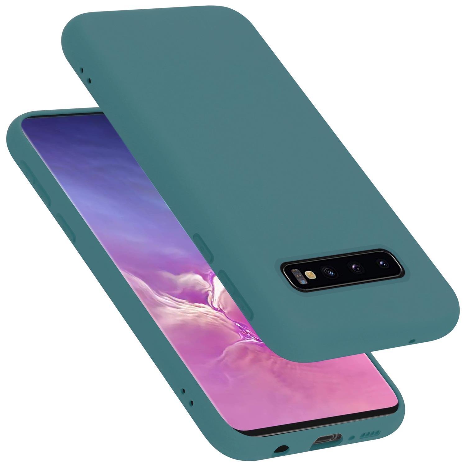 Cadorabo  Hülle für Samsung Galaxy S10 4G TPU Silikon Liquid 