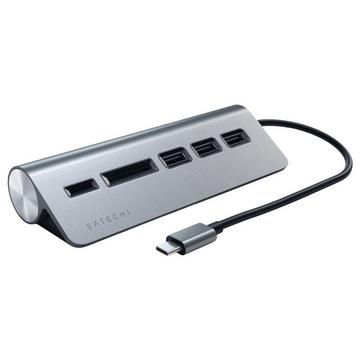 USB-C Hub, USB + Kartenleser Satechi