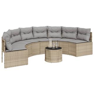 VidaXL Gartensofa poly-rattan  