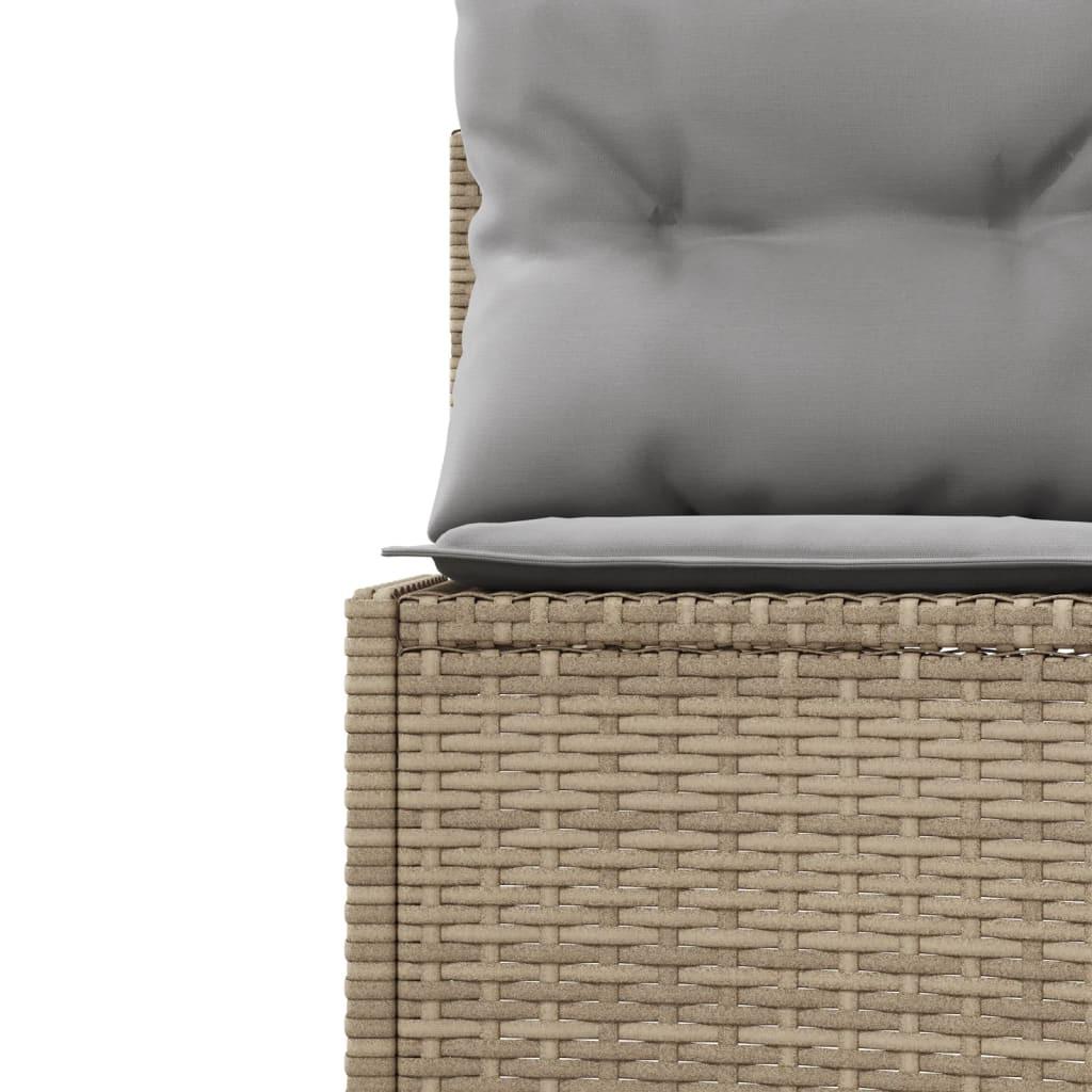 VidaXL Gartensofa poly-rattan  