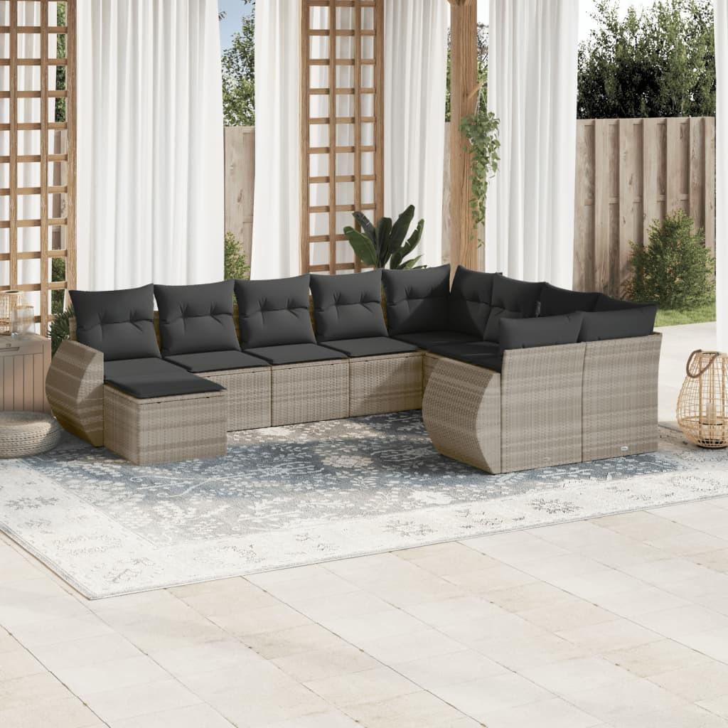 VidaXL Garten sofagarnitur poly-rattan  