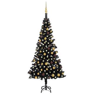 VidaXL Arbre de Noël artificiel avec décoration  