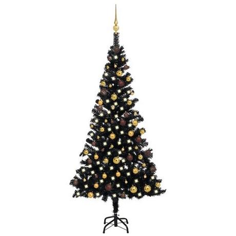 VidaXL Arbre de Noël artificiel avec décoration  