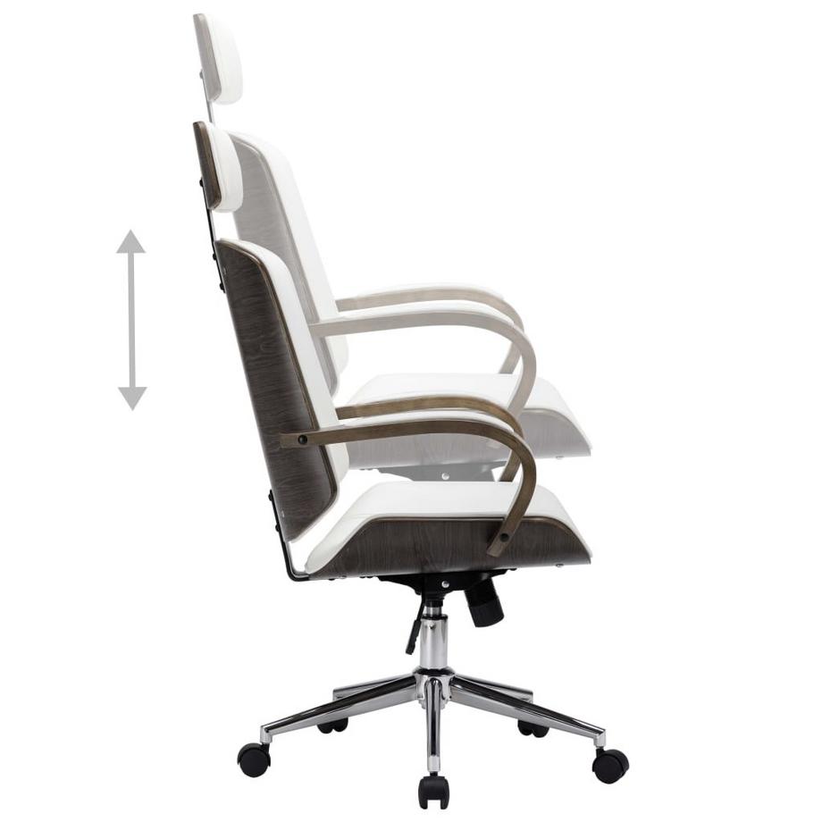 VidaXL Chaise de bureau cuir artificiel  