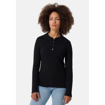 Kaschmir Poloshirt Langarm