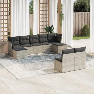 VidaXL Garten sofagarnitur poly-rattan  