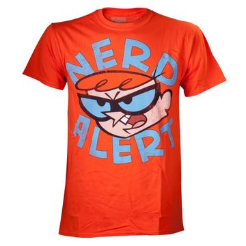 T-shirt - Dexters Labor - Nerd alert M