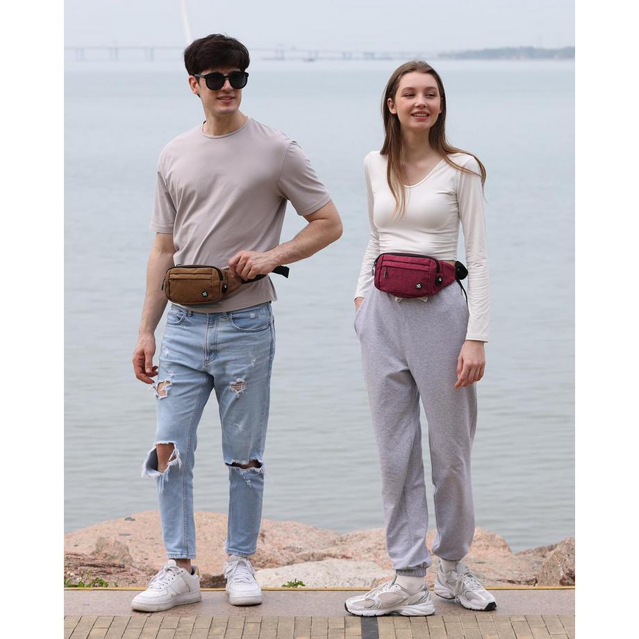 Only-bags.store Gürteltasche mit mehreren Fächern  