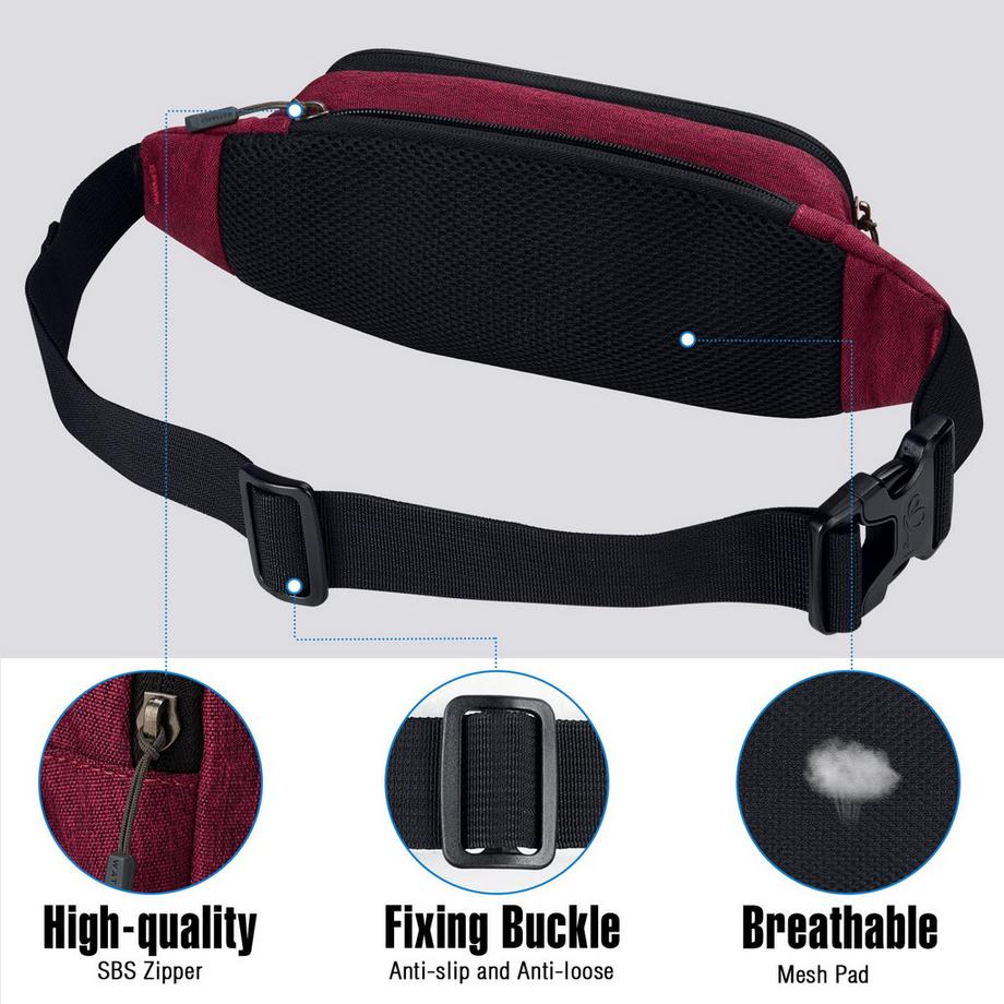 Only-bags.store Gürteltasche mit mehreren Fächern  