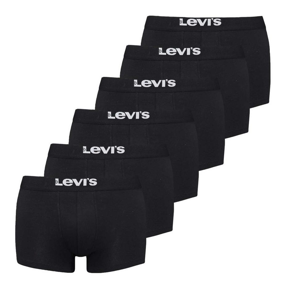 Levis Basic Stretch Solid Trunk 6er Pack  