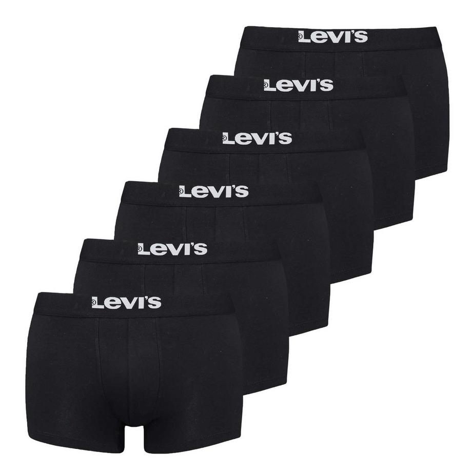 Levis Basic Stretch Solid Trunk 6er Pack  