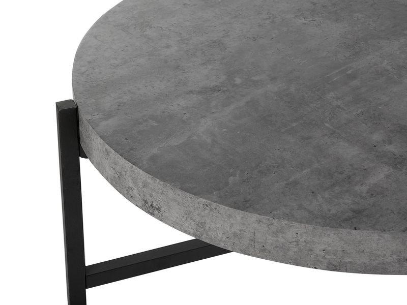 Beliani Table basse en MDF Industriel BONITA  