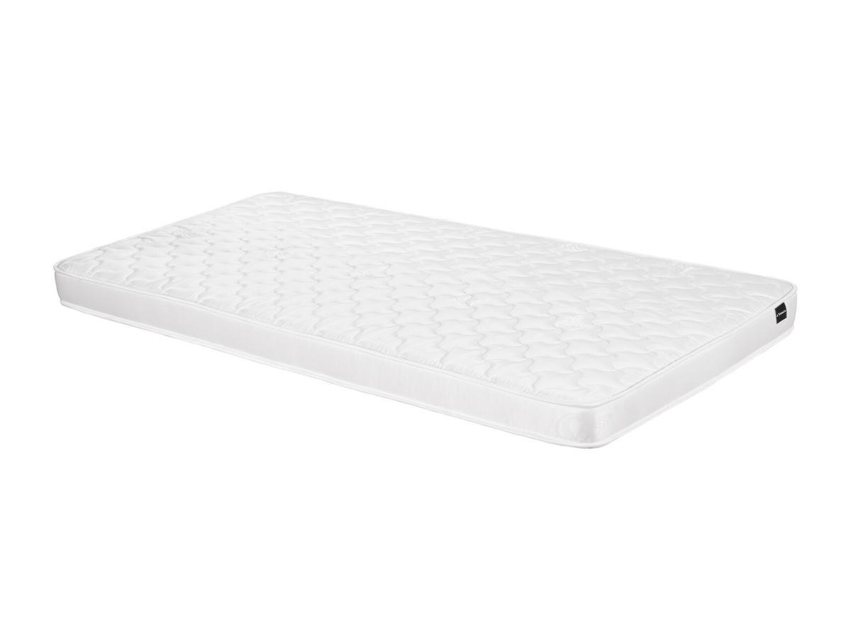 Ysmée Ensemble 90 x 190 cm sommier coffre naturel clair + matelas mousse ép.15cm - DANAE II de YSMÉE  