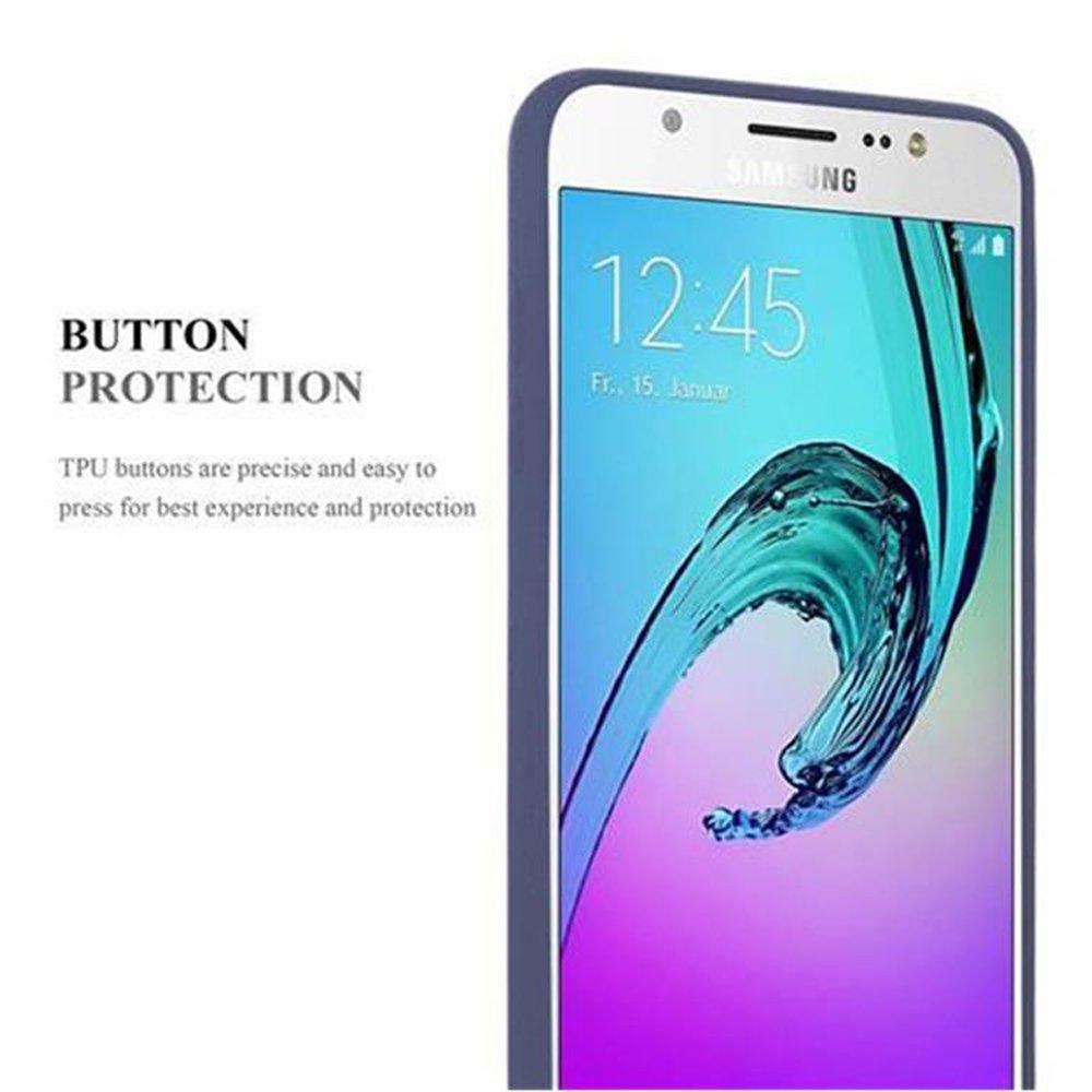 Cadorabo  Hülle für Samsung Galaxy J7 2016 TPU Silikon Frosted 