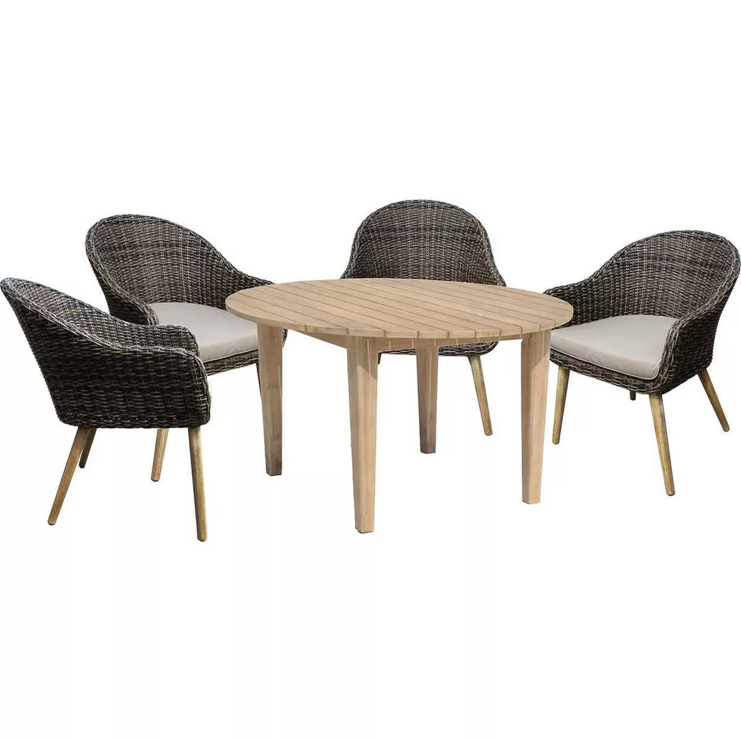 mutoni pleasure - Garten Essgruppe Pueblo (5-tlg), One Size