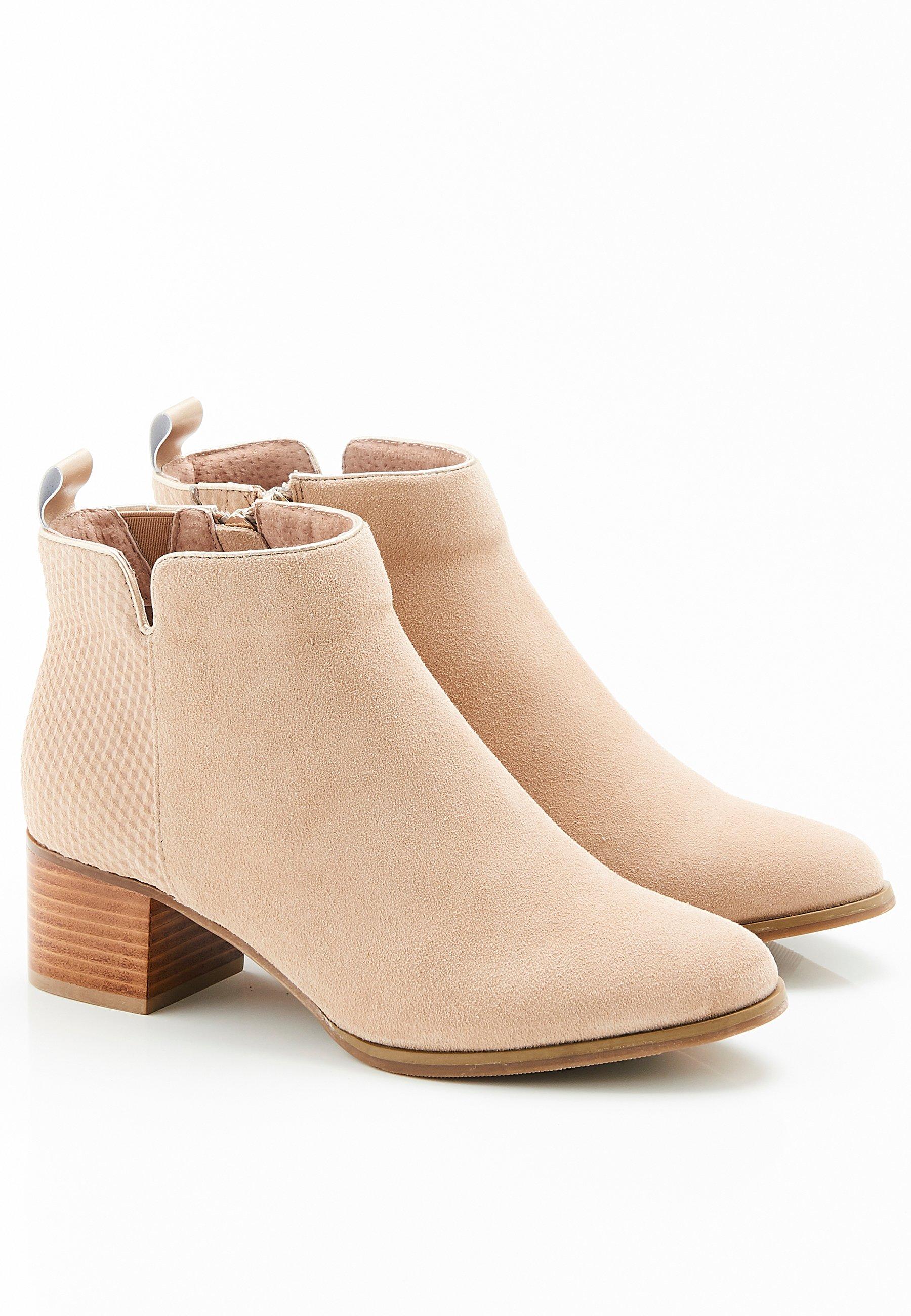 Image of Stiefeletten, Obermaterial Spaltleder. Unisex Braun 40